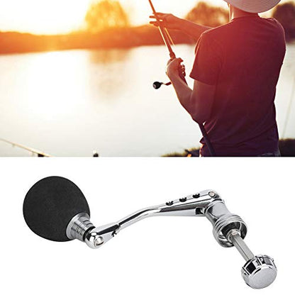 Fydun CNC Metal Fishing, Grip Rocker Arm Fish Accessory Shimano Spinning Reel Reel Kits Handle Handle Replacement Replacement Parts - size: EVA Grip Pill Large