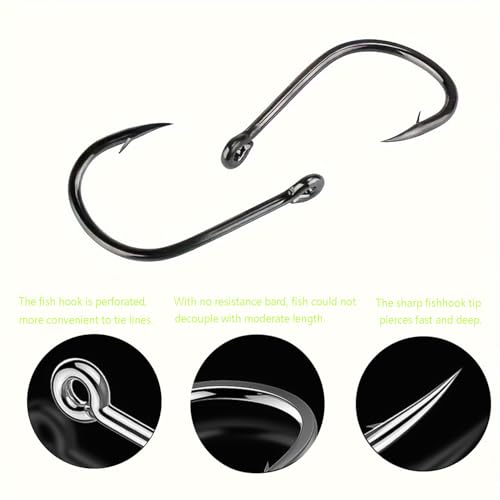 1000pcs 600pcs 300pcs Small Fish Hooks for Freshwater, 10 Specifications of Trout Fishing Hook Set - style: 300pcs