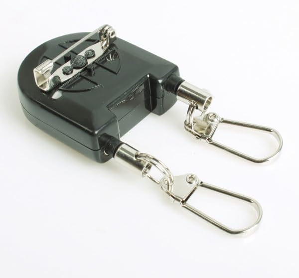 Pack of 1 Magnetic Double Zinger, Fishing Wire Retractor, for Fly-Fishing