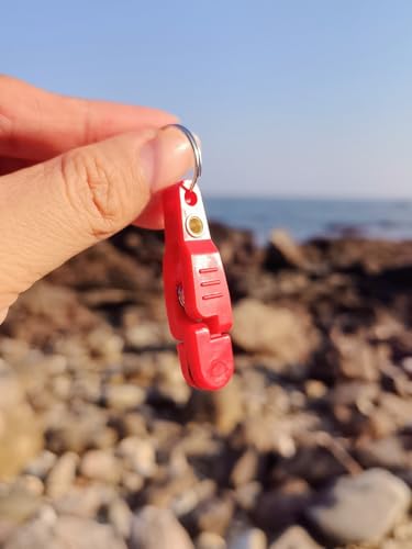 Line Clip Snap Weight Release Clip for Offshore Fishing Planer Board Kite Heavy Tension Snap Release Clip Downriggers Outrigger Release Clips - style: 7pcs Red