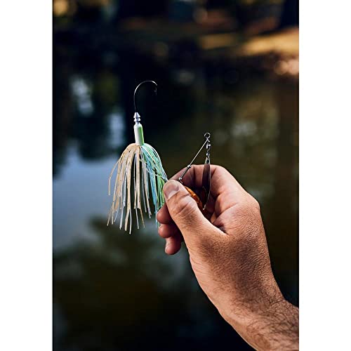 Berkley Power Blade Compact Fishing Spinnerbaits - color: E2 Magic/Gold + Silver, size: 3/4 oz - Colorado Willow