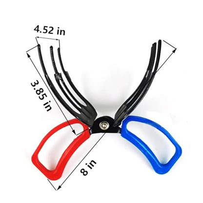 3 Claw Fish Gripper, Fishing Pliers Gripper, 2026 New Multifunctional Metal Fish Control Clamp Forceps, for Catch Most Freshwater Fish Fishing Accessories