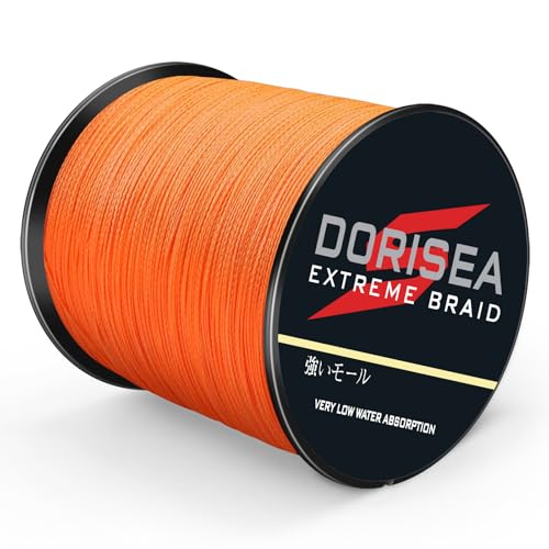 Extreme Braid 100% Pe Orange Braided Fishing Line 109Yards-2187Yards 6-550Lb Test Fishing Wire Fishing String Superline - size: 100m/109Yards 130lb/0.63mm(8Strands)