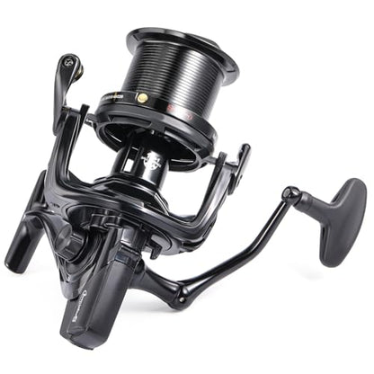 Sougayilang Saltwater Spinning Reel – Up to 38LBs Max Drag Big Game Fishing Reel, Graphite Frame Surf Fishing Reels, 4.6:1 Gear Ratio Heavy Long Casting Inshore Offshore Saltwater Reel - color: MLS11000