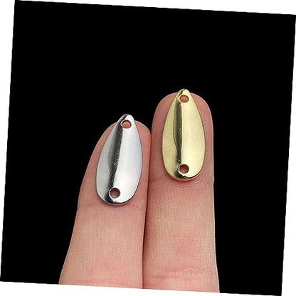 20pcs Professional Metal Fishing Baits for Freshwater Creative Sinking Fishing Lures Bright Colors for Bass and Panfish