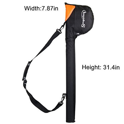 Sougayilang Saltwater Freshwater Fly Fishing Rod with Reel Combo Kit - color: B: Black Kits with Bag