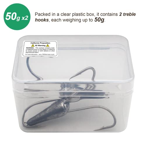 Snagging Hooks Snagging Weighted Treble Hooks Large Fishing Hooks Snagging Weighted Treble Hooks Weighted Treble Bunker Snag Hooks 3 Sizes 1.05oz/1.76oz/2.46oz - style: 1.76oz: Three Claw+four Claw Anchor Hooks