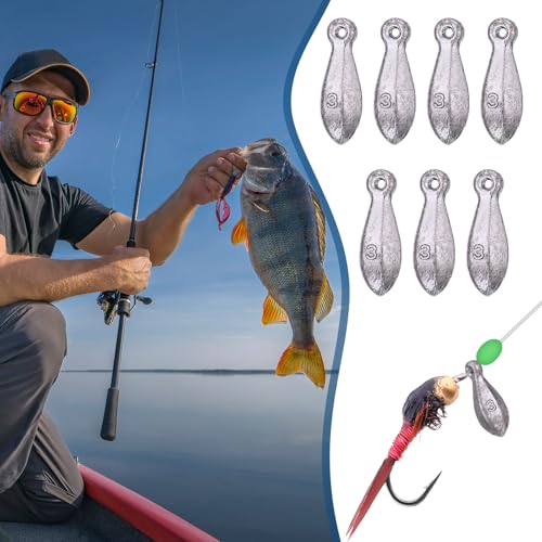 27 Pcs Bank Sinker Fishing Sinkers Weights Bank Weights for Ocean Saltwater Freshwater Surf Bass Catfish Fishing Casting Gear Tackle - size: 3 oz