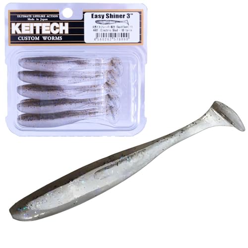 KEITECH Eazy Shiner, Easy Shiner, 3 Inch - color: Silver Flash, size: 5"