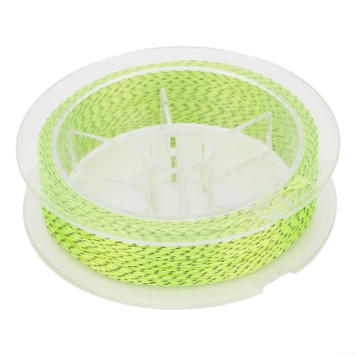 for Braided Fly Line Backing 50m Dacron Fishing Leader with Loop for Trout Bass Salmon Freshwater Saltwater Anglers Strong Low Stretch - size: C