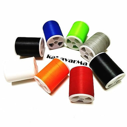 (8pcs*240yd) Kalavarma Rod Wrapping Thread for Fishing Rod Wrapping Thread Rod Building Repair - style: NCP klm021