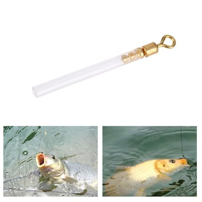 50Pcs Fishing Swivels with Tube Floats - 3 Sizes Copper & PVC Adapters for Long-line and Waggler Fishing Multi-Purpose Fishing Accessories - size: Large