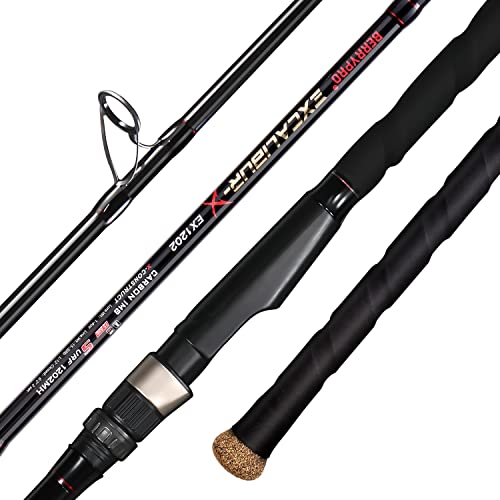 BERRYPRO Surf Spinning Rod Carbon Fiber Surf Rod Travel Fishing Rod (9'/10'/11'/12') - style: 11'-spinning-2pc