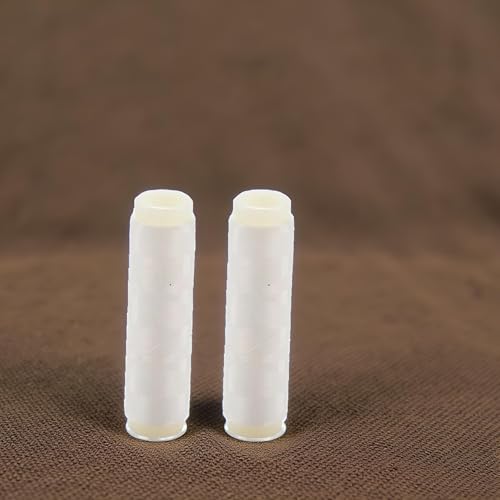 2Pcs White Fishing Thread Nylon Elastic Invisible Magic Fishing Line Fishing Bait Thread 0.1/0.2 mm Length 656 Feet Per Spool Stretchy Fishing Line Clear String，Fly Line
