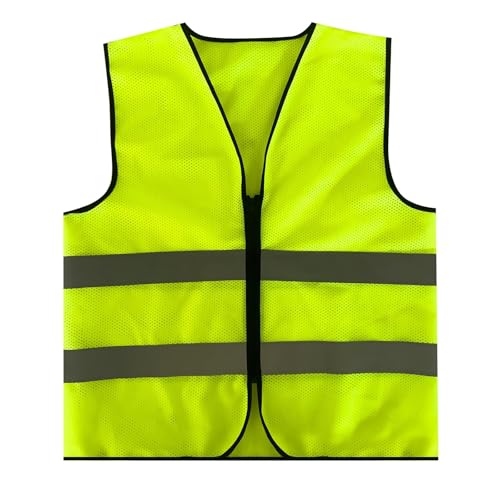 Fishing Vest - Work Vest for Men V Neck Zip Up Lightweight Breathable Sleeveless Utility Jackets Mesh Outwear Vests 2026 - color: 01# Green