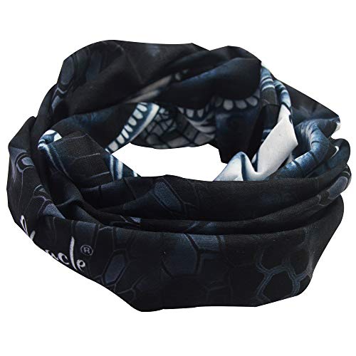 Obacle Skull Face Mask for Women Dust Wind Sun Protection Rave Festival Riding - color: Women Gray Face Slim