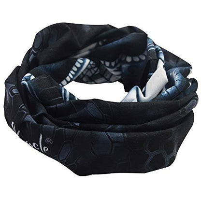 Obacle Skull Face Mask for Women Dust Wind Sun Protection Rave Festival Riding - color: Women Gray Face Slim