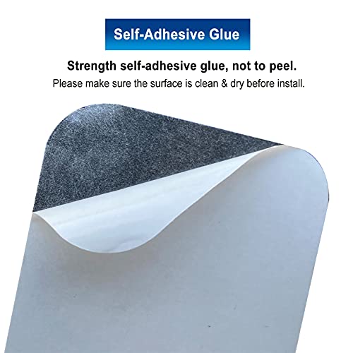 Foam Fish Ruler with Adhesive Backing, EVA Fish Ruler for Boat Accessories Marine Fishing Measuring Tool, Fish Measuring Tape for Kayak, Fishing Boat, Cooler Ruler (40" Fish Ruler) - color: A-Dark Grey