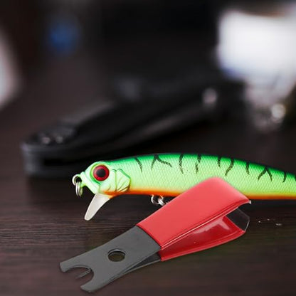 Fishing Line Cutter with Portable Design Stainless Steel Multifunctional Sturdy Braided Line Shears for Sea Fishing and Outdoor Tackle Tool