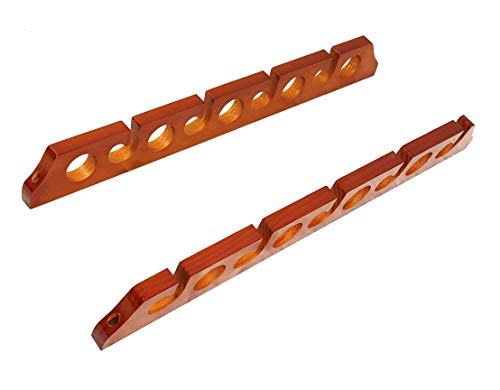 Old Cedar Outfitters Solid Pine Horizontal Ceiling Rack for Fishing Rod Storage, Holds up to 9 Fishing Rods, CPR-009 - color: Pine 9 Rods