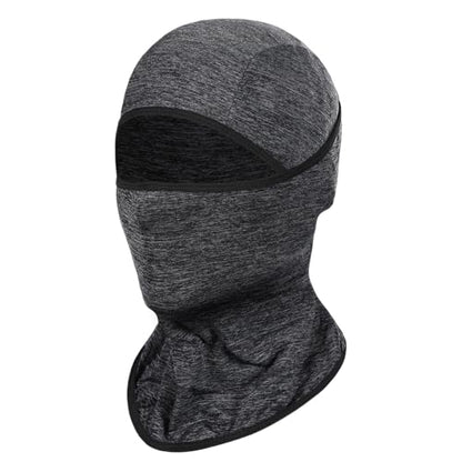 Achiou Ski Mask Balaclava Shiesty, Cooling Ice Silk Motorcycle Face Cover | Ski Mask for Men/Women,Breathable Face Mask,Thin Summer Balaclava,Versatile Use for Skiing Moto,UV Protection,Helmet Friendly - color: Hemp Gray