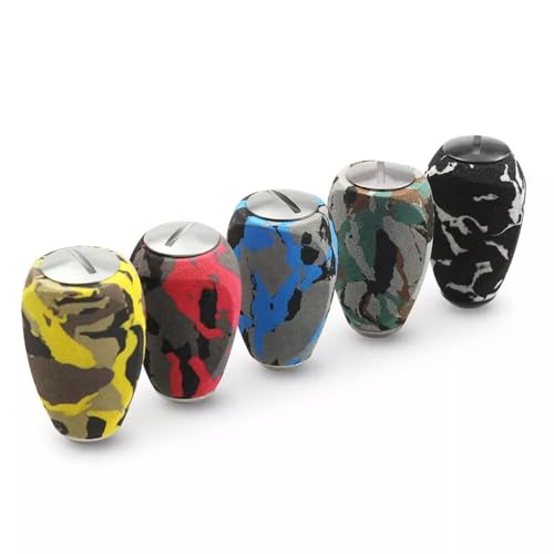 Compatible with Abu Garcia Shimano Daiwa EVA Camouflage Reel Handle Knob Spinning Baitcasting - color: Green