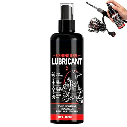 Reel Maintenance Cleaner,Reel Maintenance Cleaner,Fishing Reel Grease and Oil,Fishing Reel Lubricant,Fishing Reel Lube,Compatible with All Reel-Winders - color: 1pcs