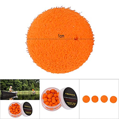 30PcsLot Carp Fishing Foam Up Soft Pellets Baits Floating Lure The Great This Your Lure PelletsFishing Bait LureFloating LureFoam Fishing LuresSoft Lures - color: Orange sweet potato flavor 10MM