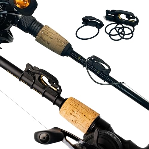 FinMan Multitool & Stow | Rod Mounted Line Cutter & Hook Keeper for Tackle Changes | Prevent Tangles, Keep Hooks Safe and Sharp, and Secure Weights | Easy to Install & Made in The USA - color: MultiTool + STOW - Freshwater