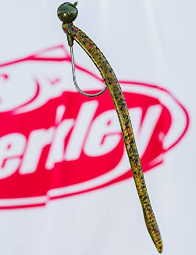 Berkley PowerBait Bottom Hopper Fishing Soft Bait - color: Shady Watermelon Candy, size: 6 1/4"