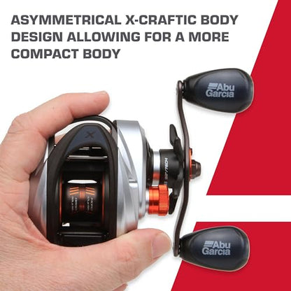Abu Garcia Revo X Low Profile Baitcast Fishing Reel - style: New Model - High Speed - Clam Pack