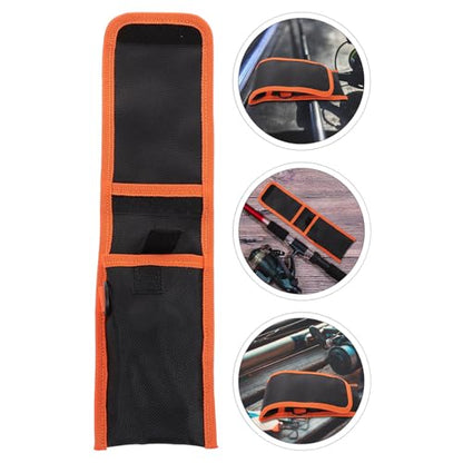 balacoo Universal Oxford Tackle Storage Bag, Medium Thick Oxford Fabric Fishing Gear Organizer Soft Lure Binder and Bait Tool Pouch, Waterproof Fishing Tackle Carrier for Outdoor Angling