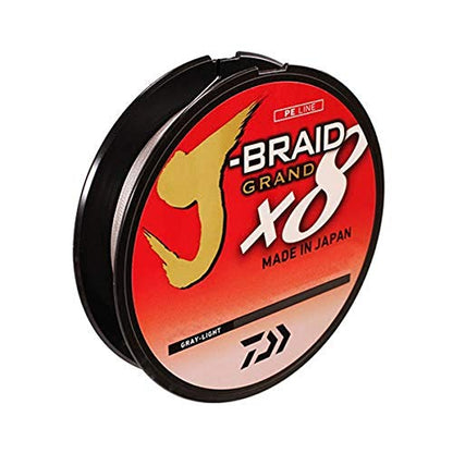 DaiwaJ Braid X8 Grand - color: GRAY LIGHT