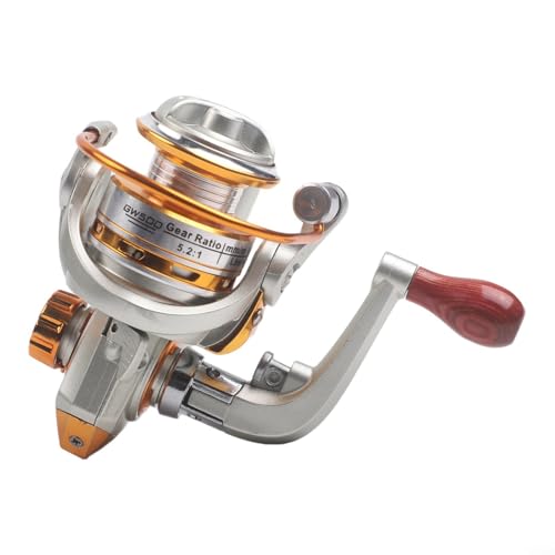 Ultra Light Casting Fishing Reel 500 Series with Metal Spool, 5.2:1 Gear Ratio and 6kg Drag for Ice Fishing, Ultralight Reel for Trout Bass