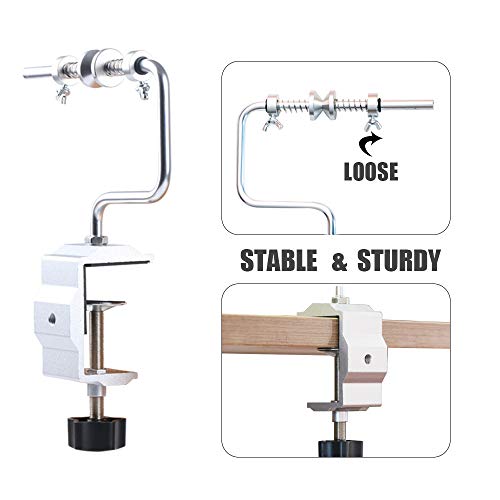 ANGRYFISH Fishing Line Winder with Clamp-Adjustable Stable Protable Spooler Machine-Multifunction Spooling Station System