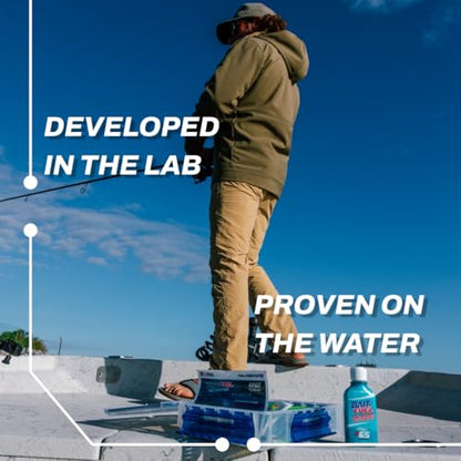 BAITFUEL X65 Saltwater Formula Gel for Fishing: The Supercharged Saltwater Fish Scent Technology with Powerful Attractants and Taste Enhancers that Fish Bite | 5 oz., Single