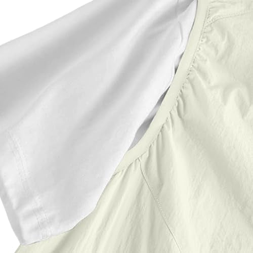 Fishing Vest - Fishing Vests for Men Lightweight Waterproof Zip Up Sleeveless Utility Jackets Outwear with Multi Pockets - color: 01# Beige, size: X-Large