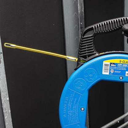 Ideal Electrical 31-148 Fish Tape Leader - Steel Pulling Tape Leader for AWG Bare Wires,Gold