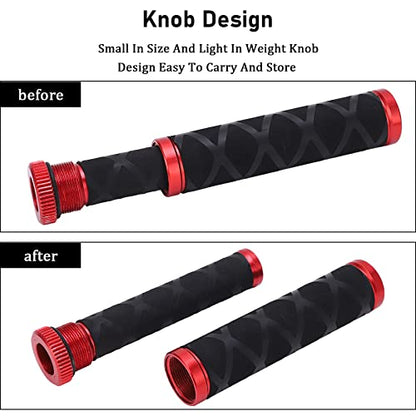 OUKENS Fishing Line Dragger, Fishing Knot Puller Tool Assist Fishing Line Knotting Device Tension Line Dragger for Fishing - color: Red