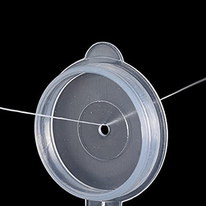 AnglerDream Bait Elastic Thread Sea Fishing Tying Material 0.2mm 656FT Per Spool Stretchy Invisible Sea Fishing Line Keeping Bait On Hook - size: 656FT / spool(10pcs)
