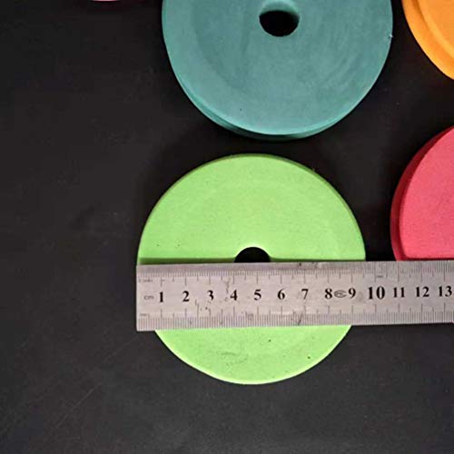 SEWACC Fishing Line Spool Holder 10 Pack Foam Winding Plates Large 3.74 X 3.74 X 0.59 in Line Storage for Separating Different Diameter Fishing Wire Outdoor Accessory