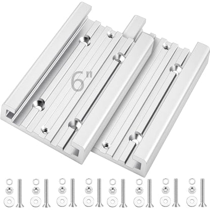 Frienda Aluminum Mounting Track System for Boat Accessories, Fishing Systems Mounting Tracks for Rod Holders, Anodized Aircraft Grade Aluminum