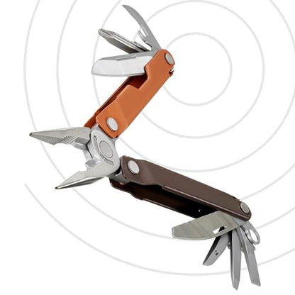 LEATHERMAN, Bond, 14-in-1 Lightweight Multi-tool for Camping, Hiking & Everyday Carry (EDC), Made in USA, Burnt Sienna - color: Burnt Sienna