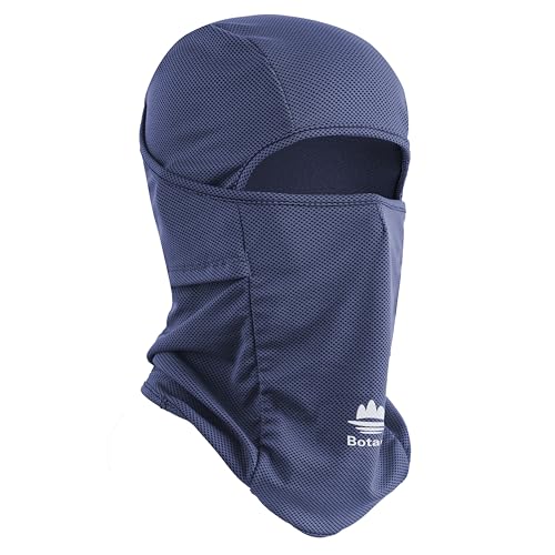 Balaclava Ski Mask, Sun UV Protection Breathable Full Head Face Mask for Men Women Skiing Cycling - color: Navy