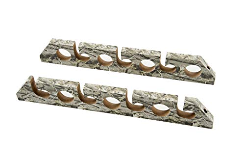 Camo Horizontal Ceiling Rack for Fishing Rod Storage, Holds up to 7 Fishing Rods