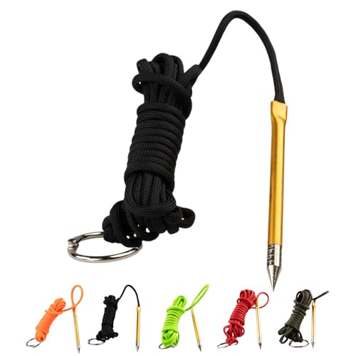 Fish Stringers – 10- & 20-Foot Lengths – 30+ Colors to Choose from! - color: Black, size: 10 feet