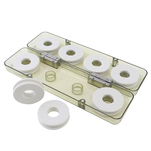 8pcs Fishing Foam Spools Foam Reels Fishing Wire Winder, Fishing Line Board Fishing Line Spools for Storage Organizer Accessories for Fishing Line