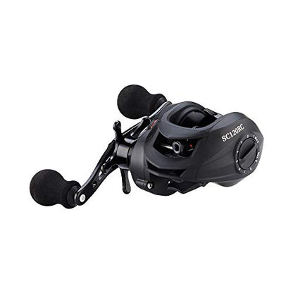 FISHDROPS Baitcaster Reels, 9+1BB, CNC Aluminum Spool, Magnetic Brake System Bait Caster Reel High Speed Gear Ratio 7.0:1 Ultra Smooth Low Profile Baitcasting Fishing Reel - color: Right - Matte Black
