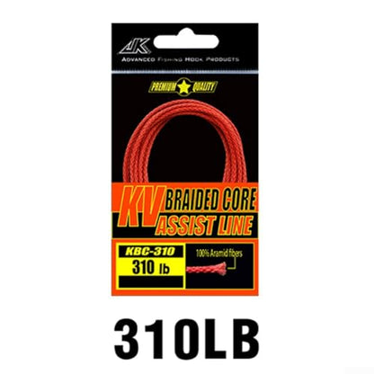 100~310LB For Braided 8 Strands Fishing Assist Line PE Hollow Core Hook Binding Rope for Heavy Duty Fishing - size: 310LB