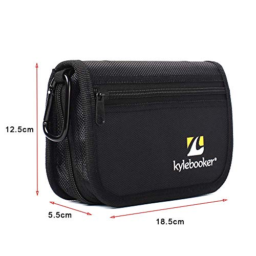 Kylebooker Fishing Lure Spinner Baits Wallet Case Soft Bait Binder Storage Bag